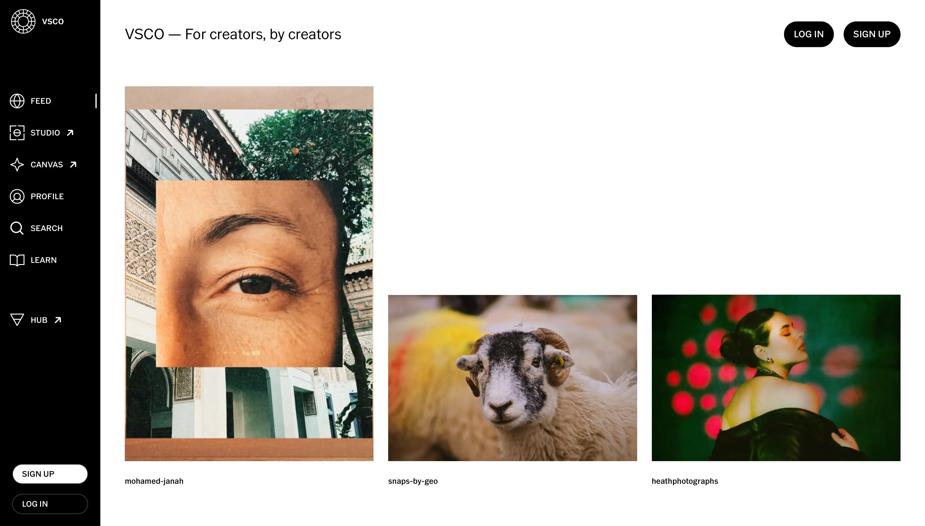 VSCO Platform Interface